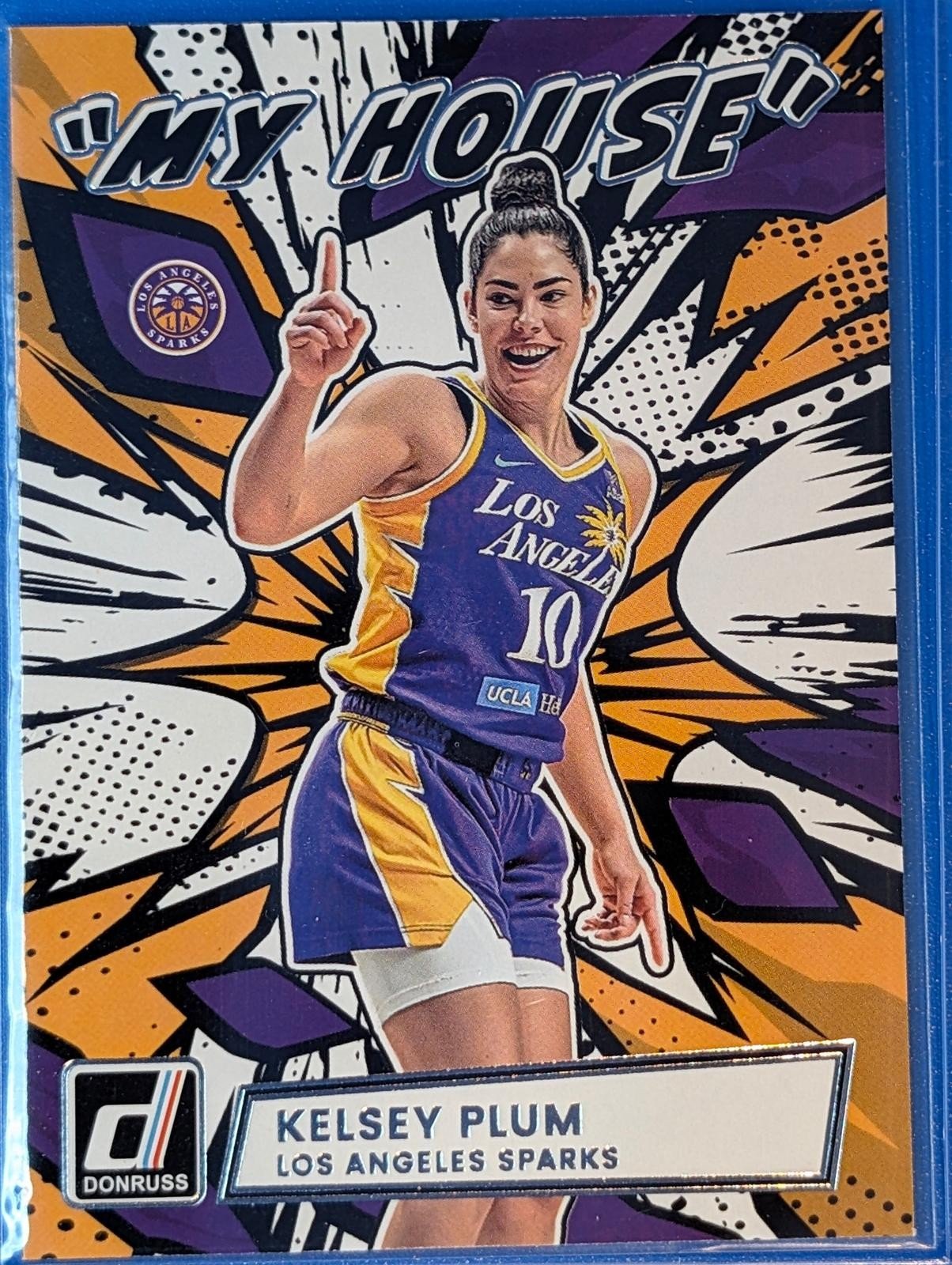 Front of 2026 Donruss WNBA Kelsey Plum My House #11