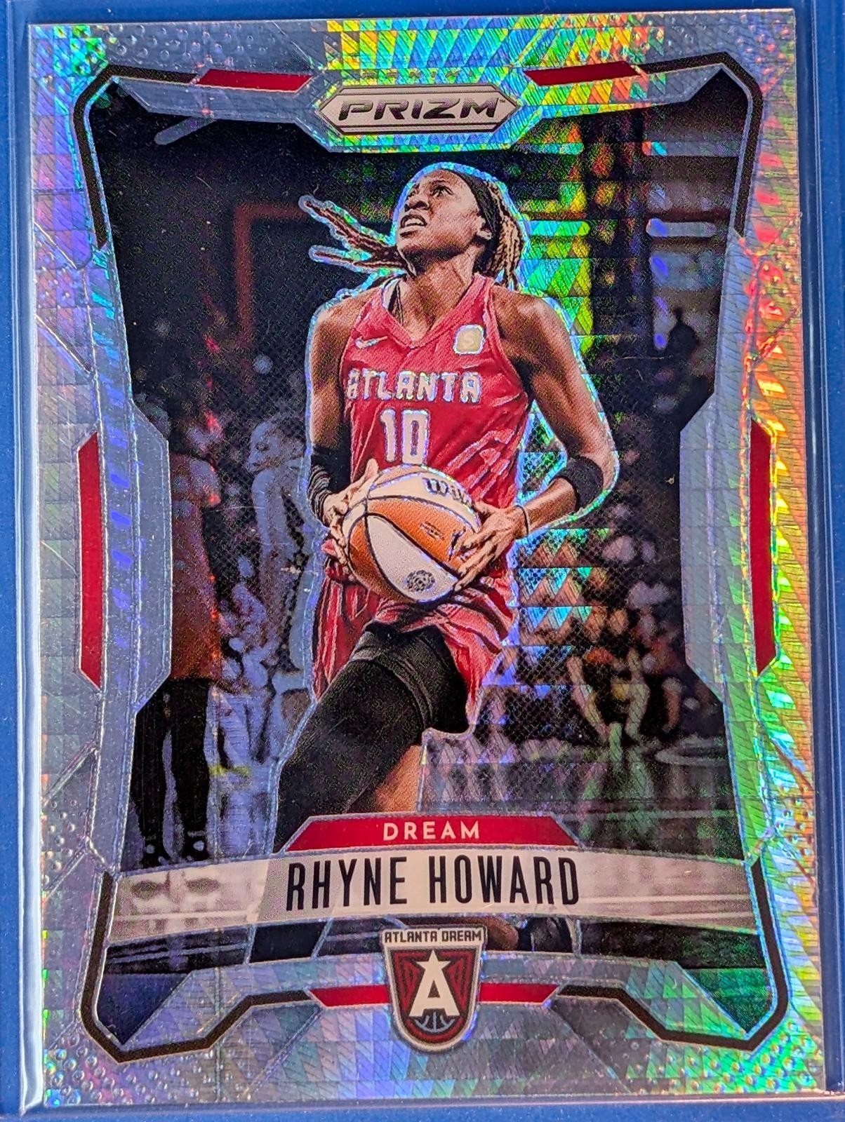 Front of 2026 Panini Prizm WNBA #118 Rhyne Howard Hyper Prizm