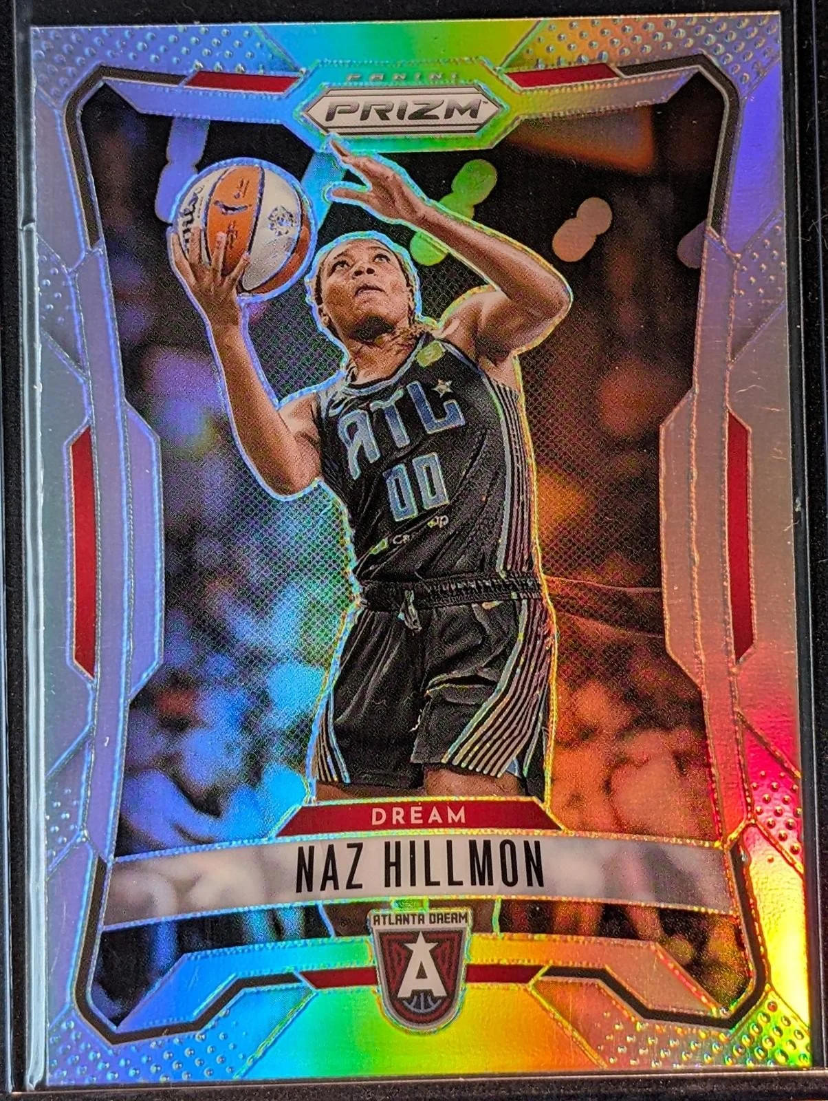 Front of 2026 Panini Prizm WNBA #65 Naz Hillmon Silver Prizm