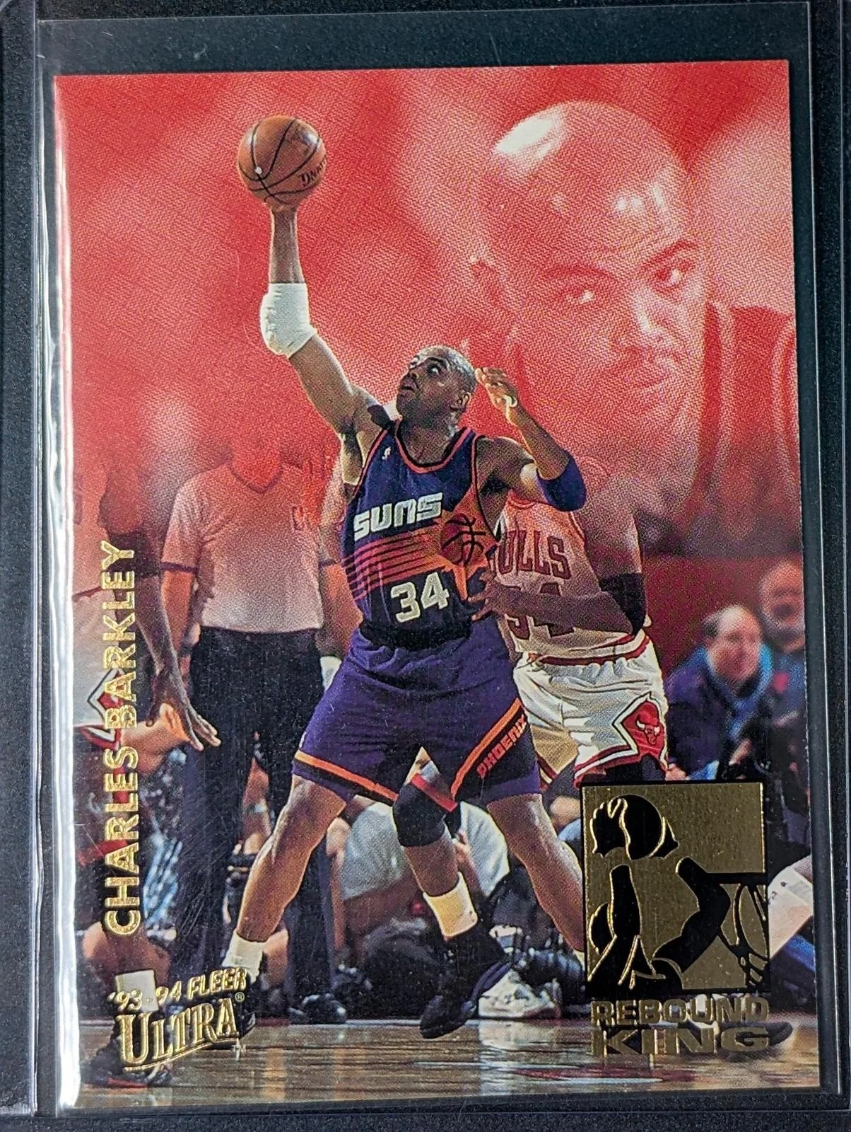 Front of 1993-94 Ultra Charles Barkley Rebound Kings #1