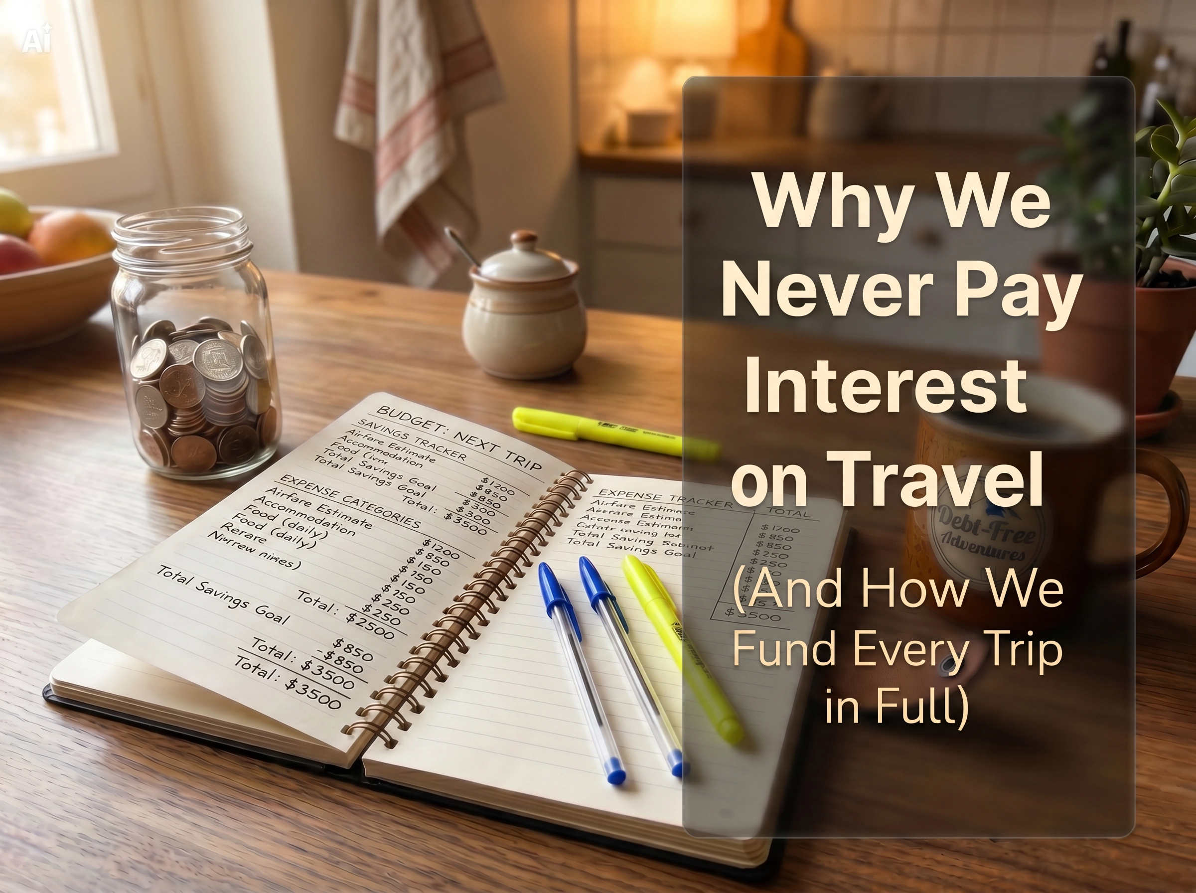 Why We Never Pay Interest on Travel (And How We Fund Every Trip in Full)