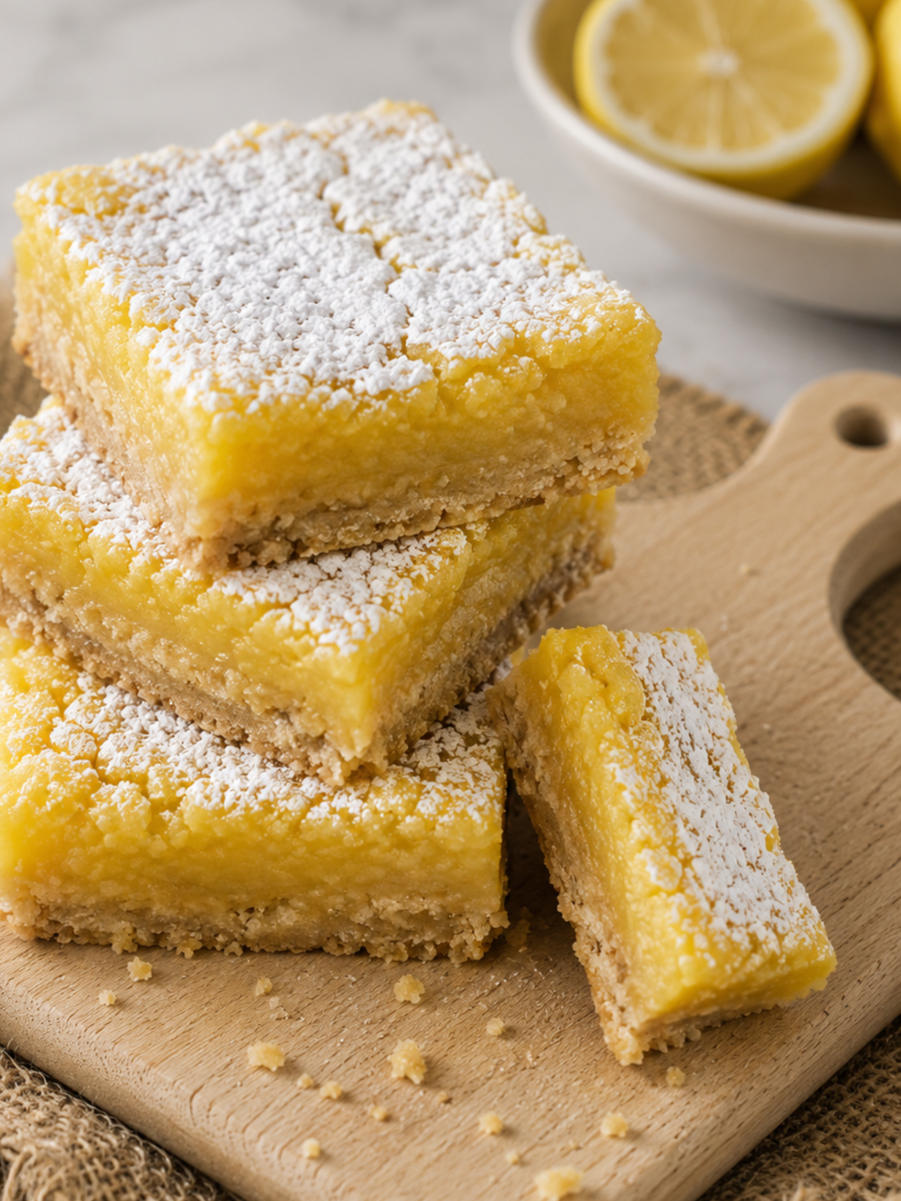 Zesty Lemon Bars