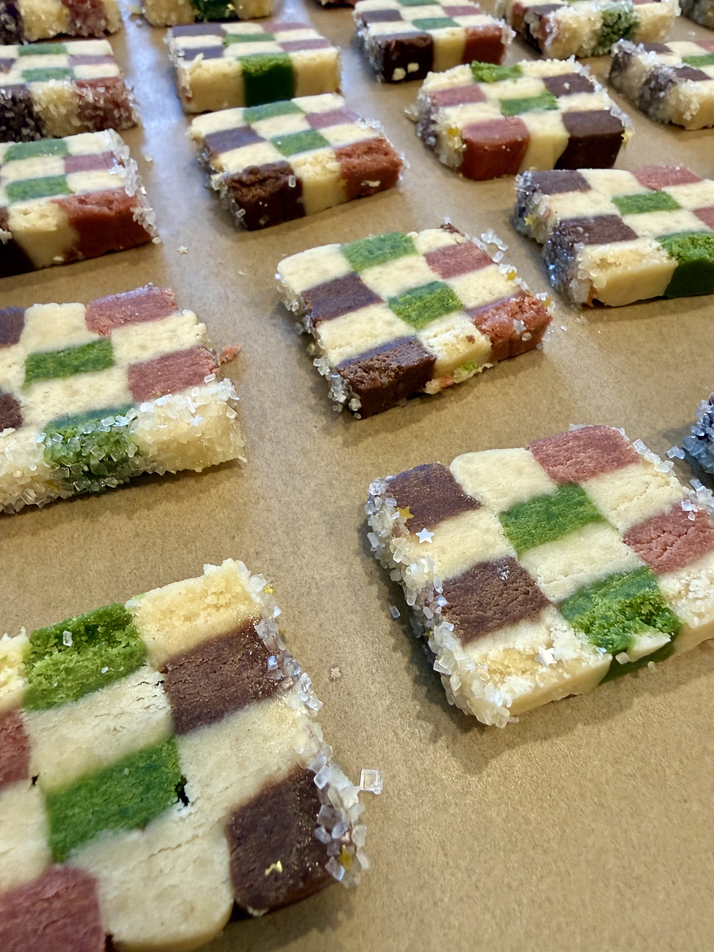 Checkered Cookies