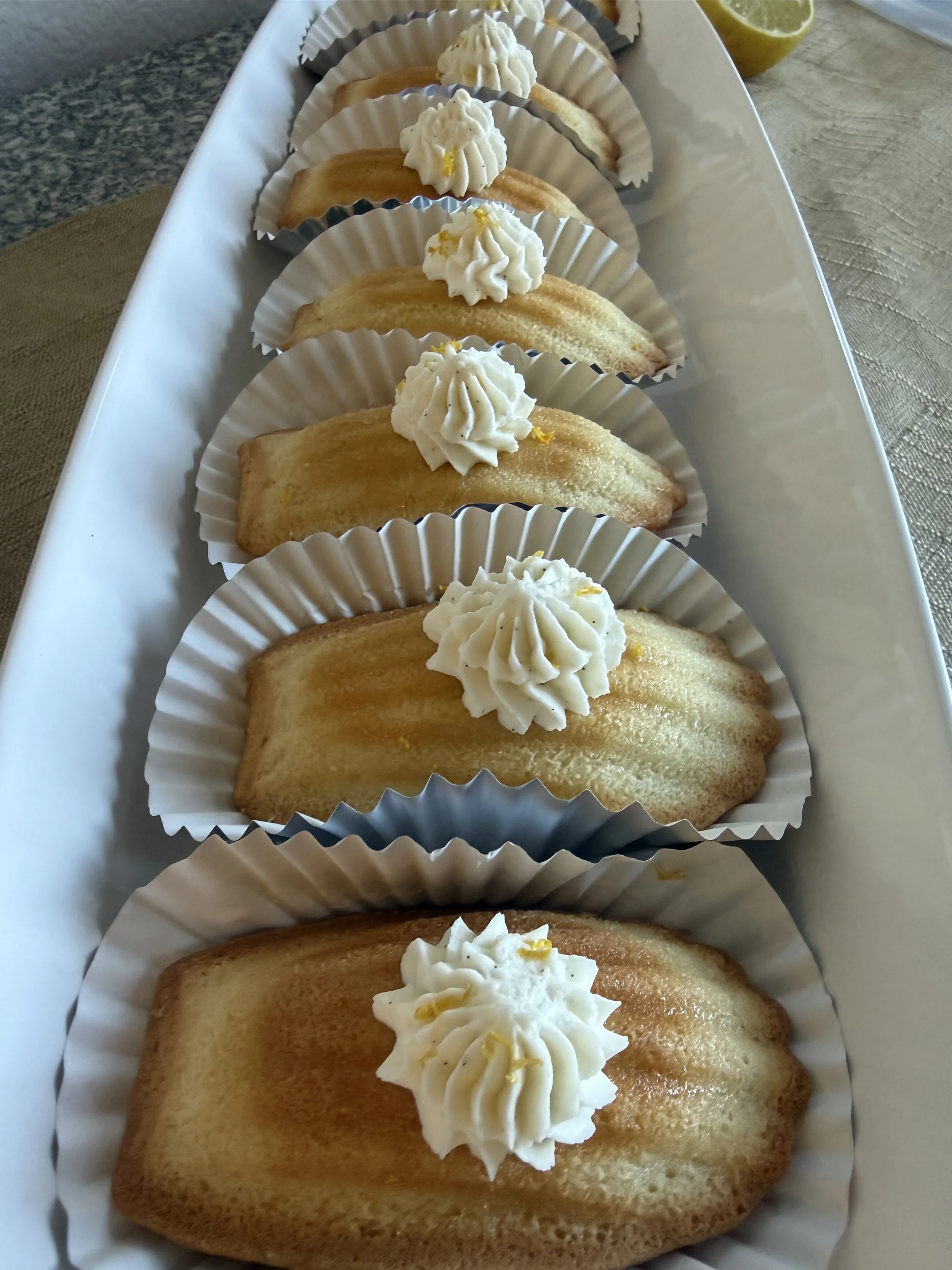 Madeleines-Lemon