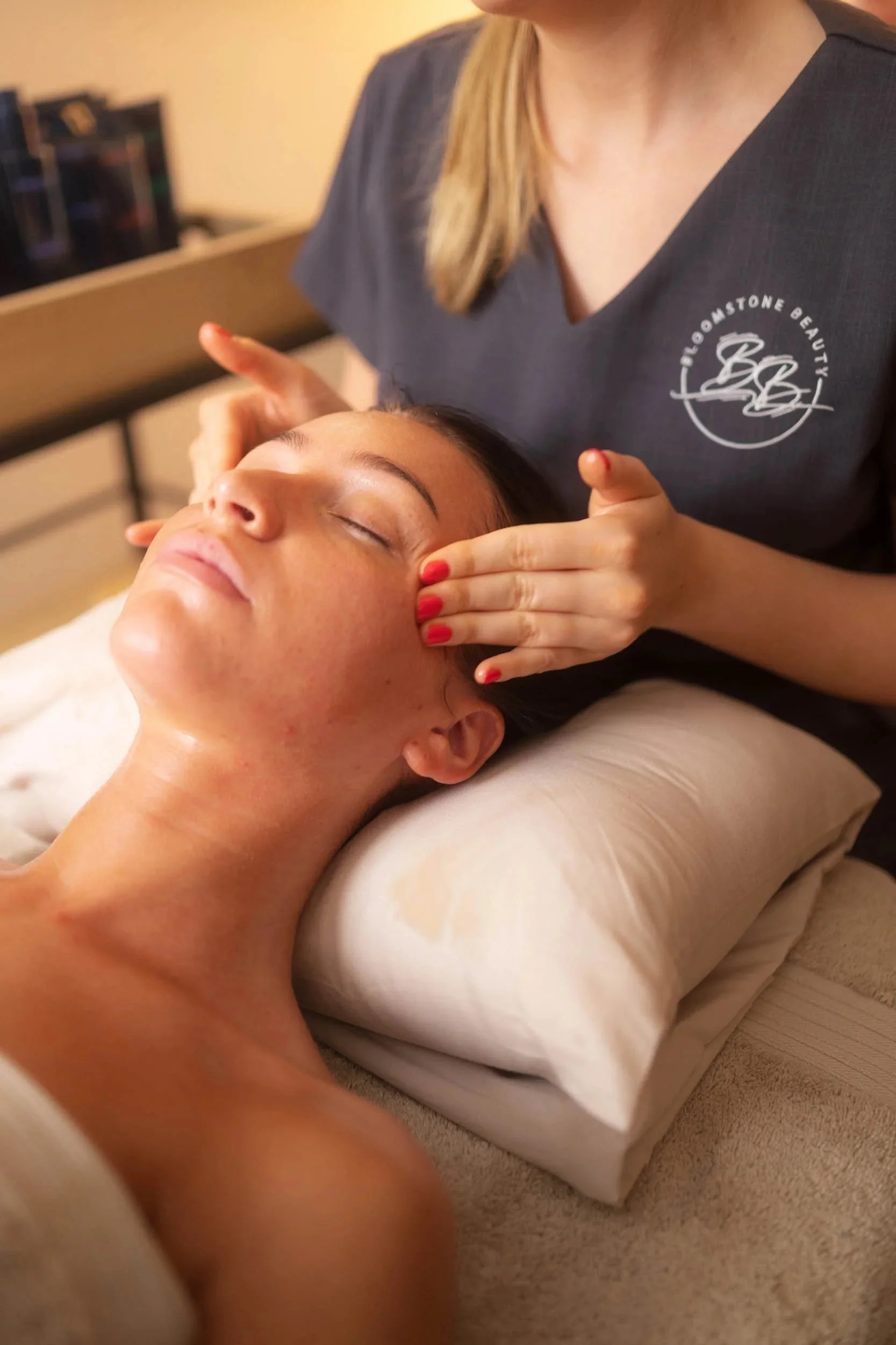 Spa Experience at Home in Grimsargh, Preston, Lancashire. Skin Rocks facials, Natural Spa Factory massage, TWENTY Pro nail care, waxing, brows and lashes, online shop offering free local delivery in Preston or a free collection service.