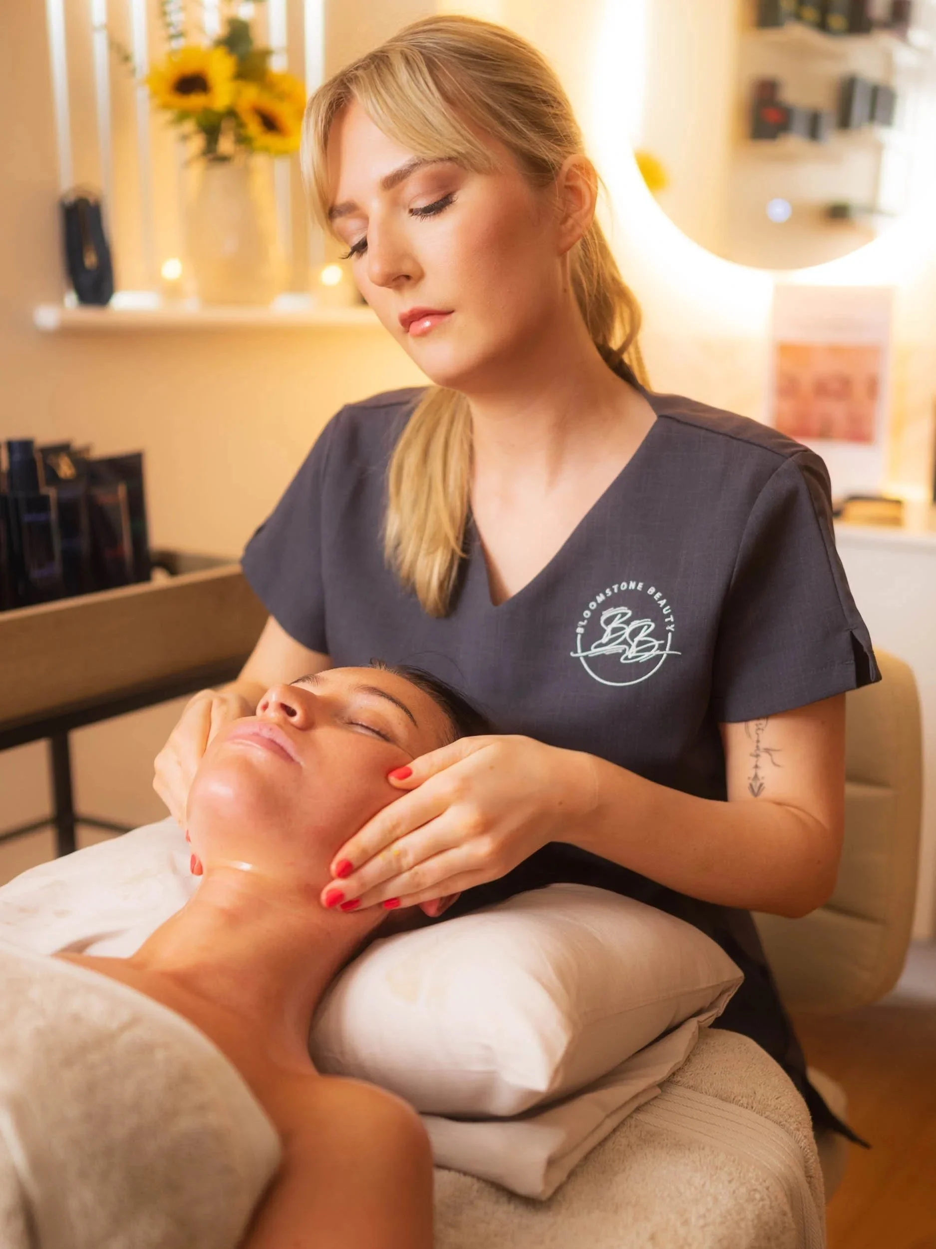 Spa Experience at Home in Grimsargh, Preston, Lancashire. Skin Rocks facials, Natural Spa Factory massage, TWENTY Pro nail care, waxing, brows and lashes, online shop offering free local delivery in Preston or a free collection service.