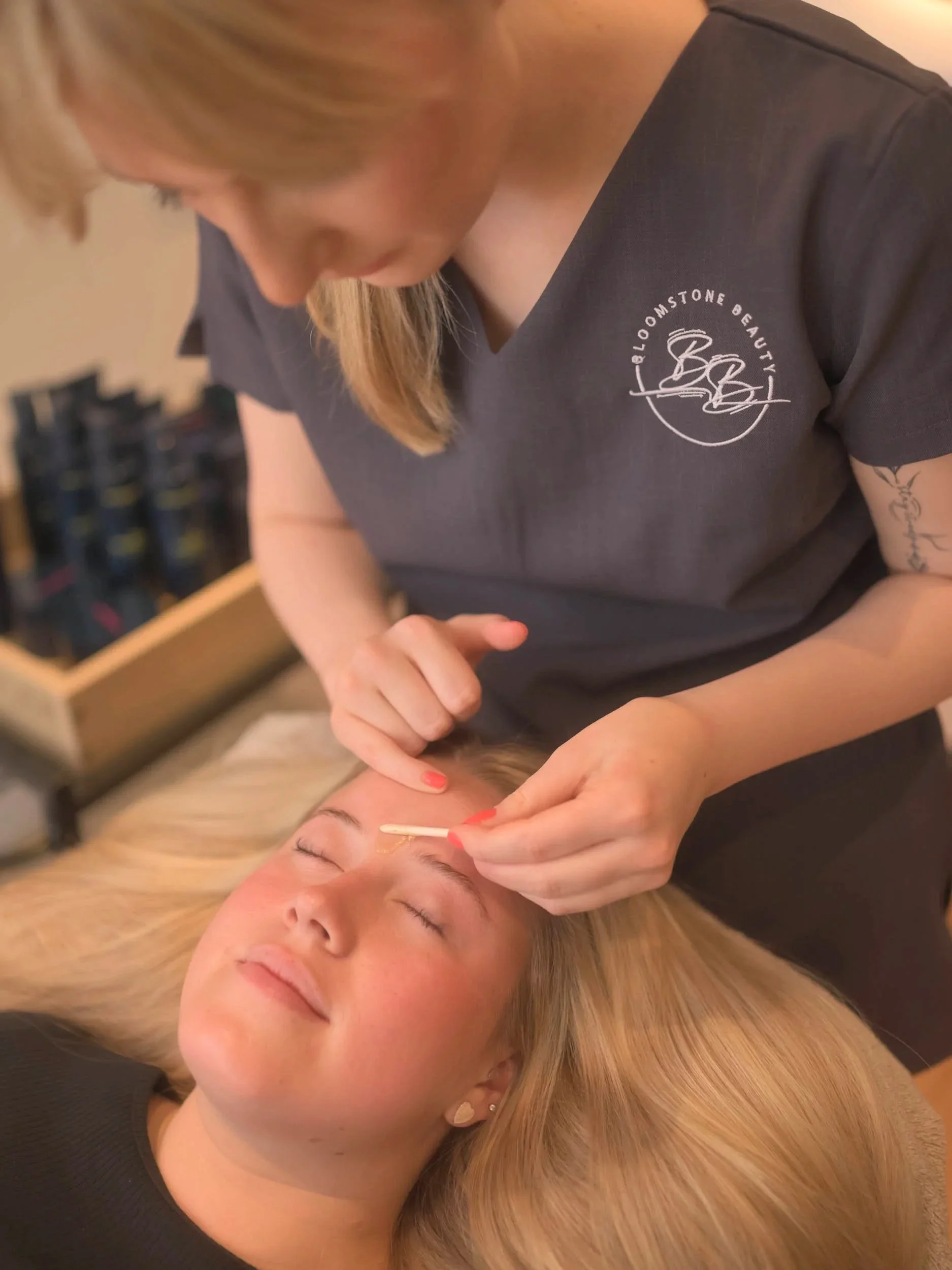 Spa Experience at Home in Grimsargh, Preston, Lancashire. Skin Rocks facials, Natural Spa Factory massage, TWENTY Pro nail care, waxing, brows and lashes, online shop offering free local delivery in Preston or a free collection service.