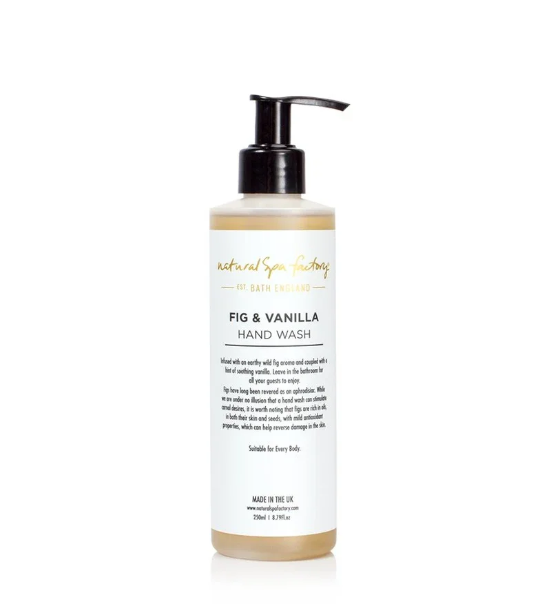 Natural Spa Factory Vegan Fig and Vanilla Hand Wash 250ml