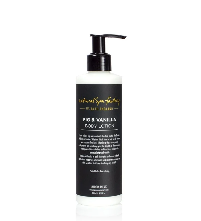 Natural Spa Factory Vegan Fig and Vanilla Body Lotion 250ml