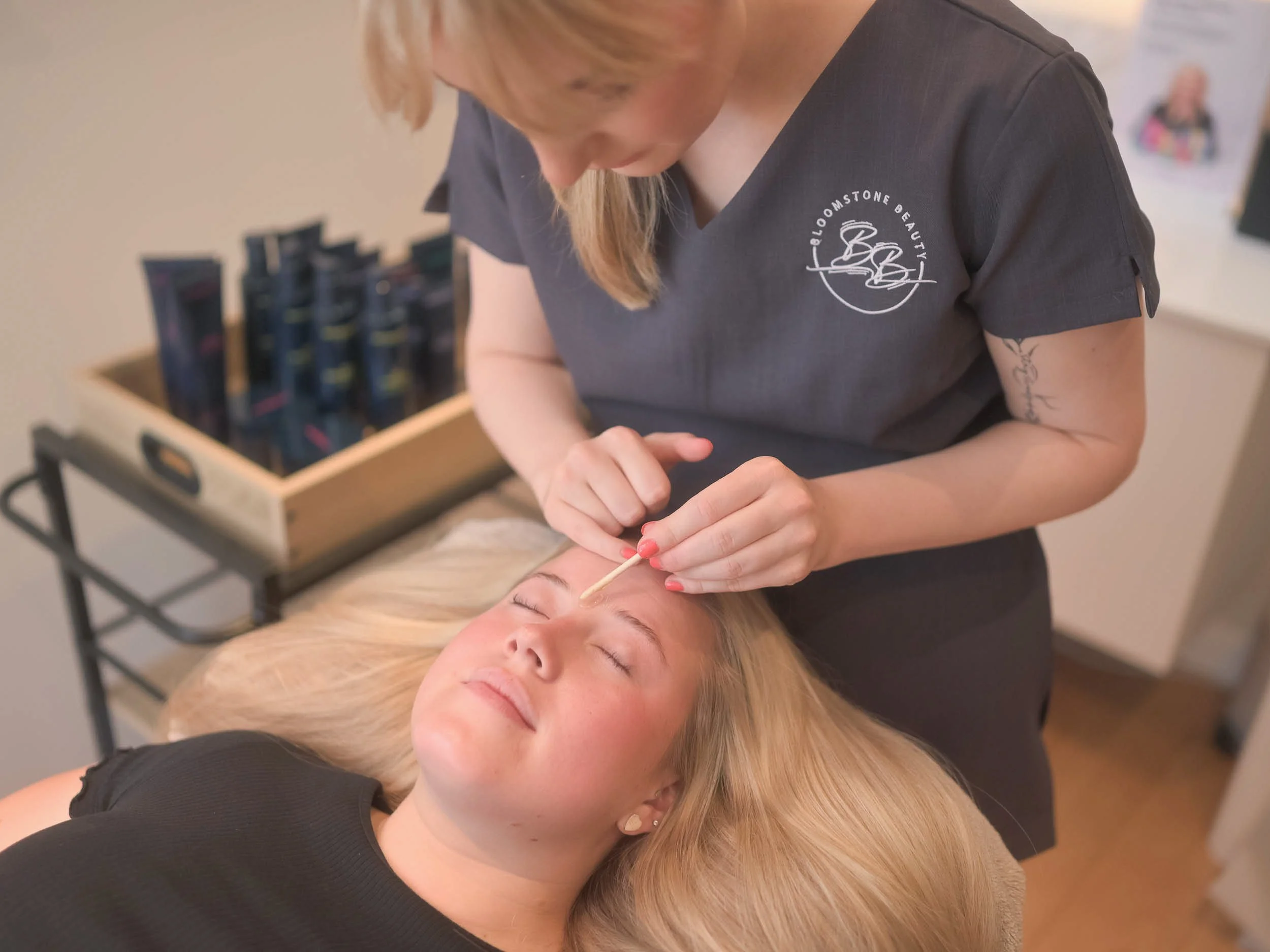 Spa Experience at Home in Grimsargh, Preston, Lancashire. Skin Rocks facials, Natural Spa Factory massage, TWENTY Pro nail care, waxing, brows and lashes, online shop offering free local delivery in Preston or a free collection service.