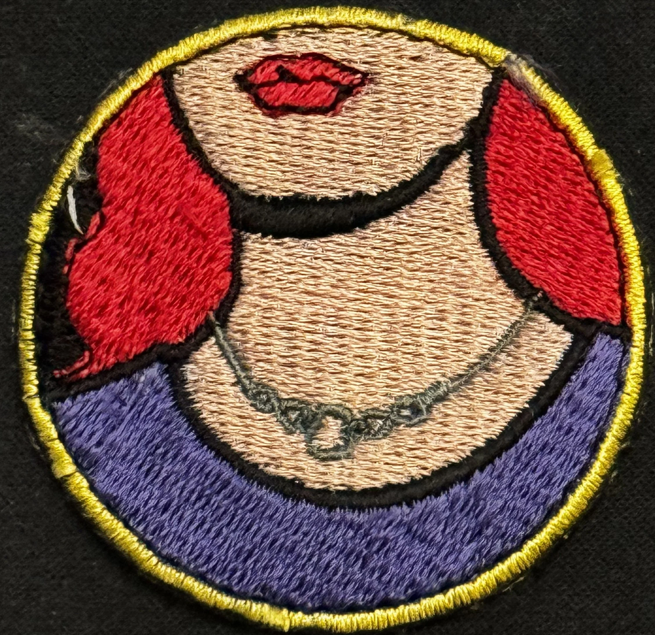 '24/7 Submissive' Embroidered Patch