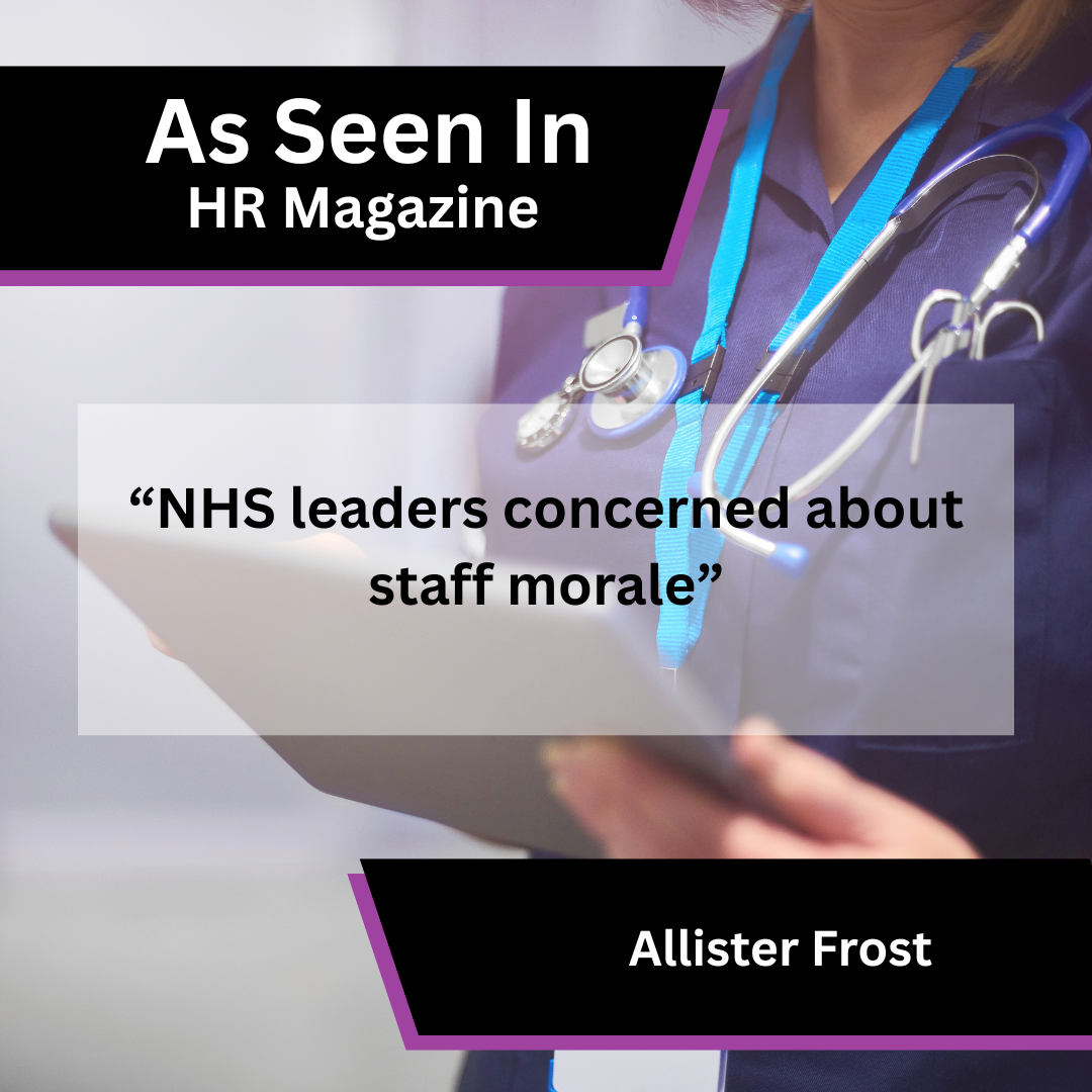 Allister Frost Featured in HR Magazine for Staff Morale Commentary