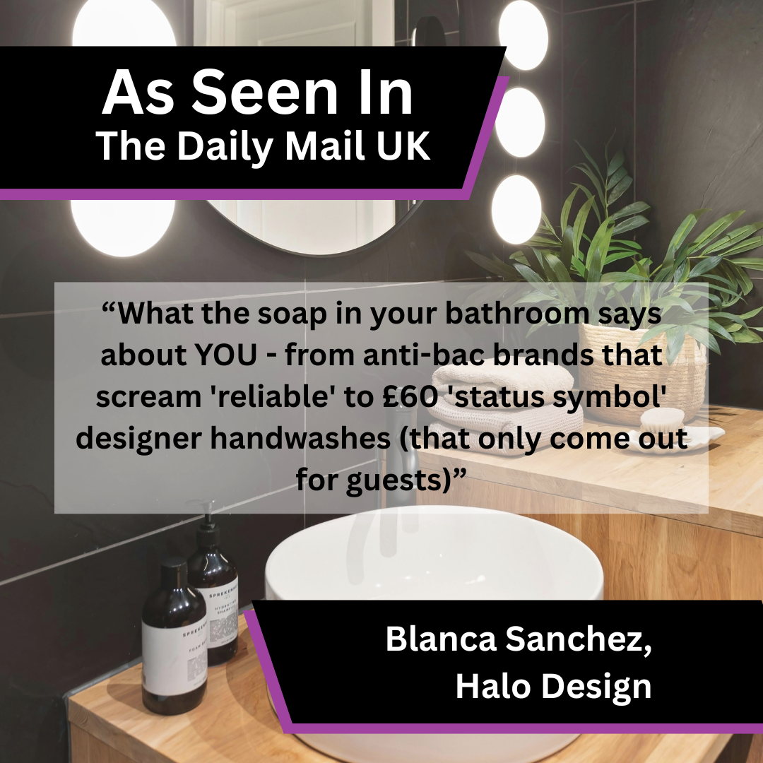 Halo Design Shares Bathroom Style Advice in The Daily Mail UK