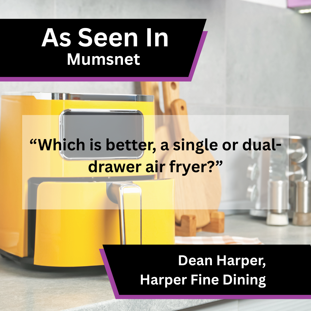 Harper Fine Dining Shares Air Fryer Advice in Mumsnet