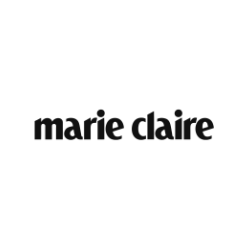 Marie Claire logo in black text on a white background