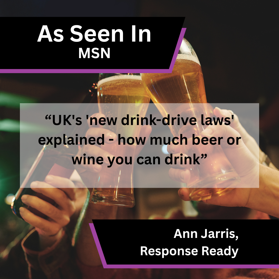 Response Ready Shares Drink-Drive Law Advice in MSN
