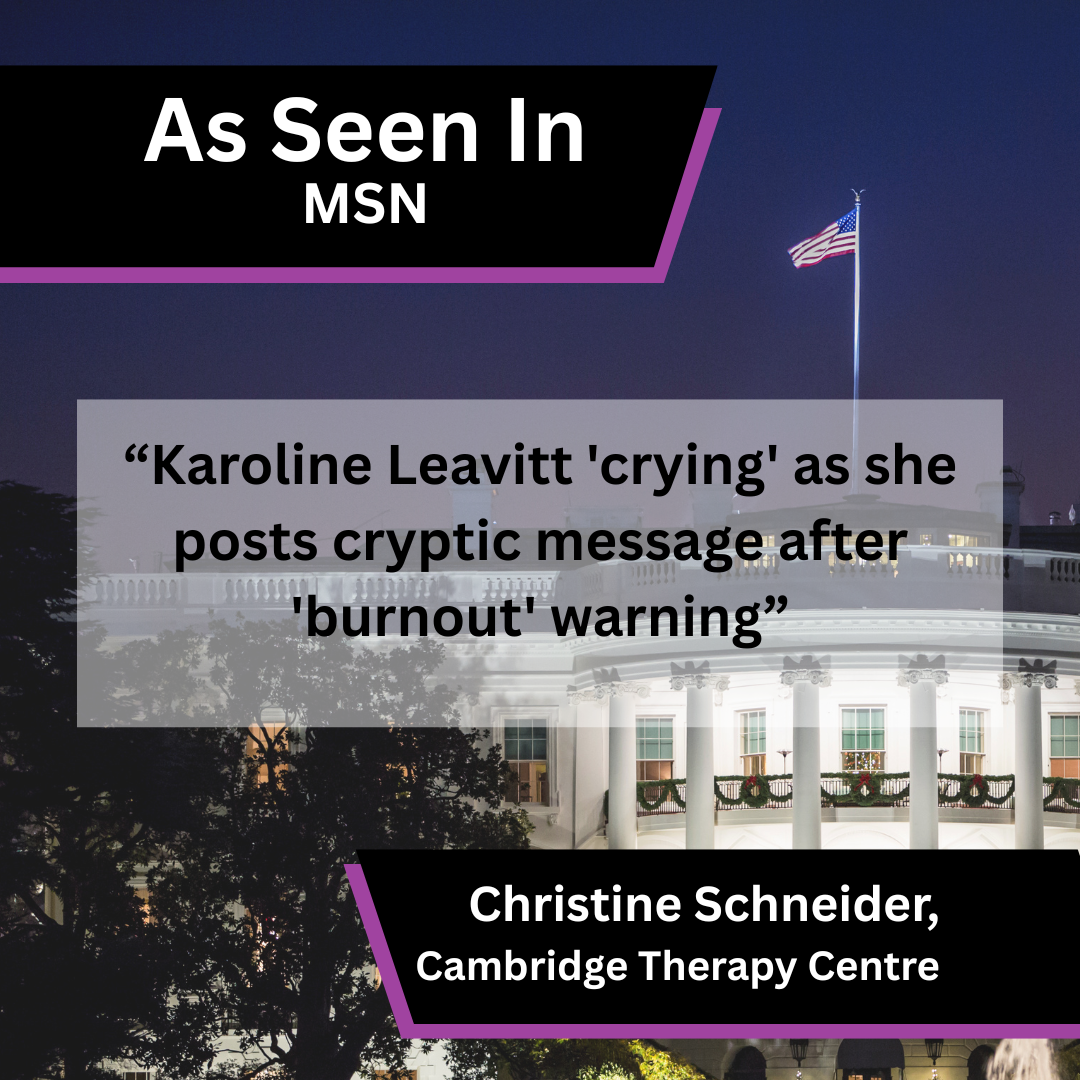 Cambridge Therapy Centre Shares Burnout Advice in MSN
