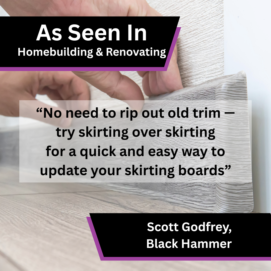 Scott Godfrey of Black Hammer on skirting over skirting in Homebuilding & Renovating