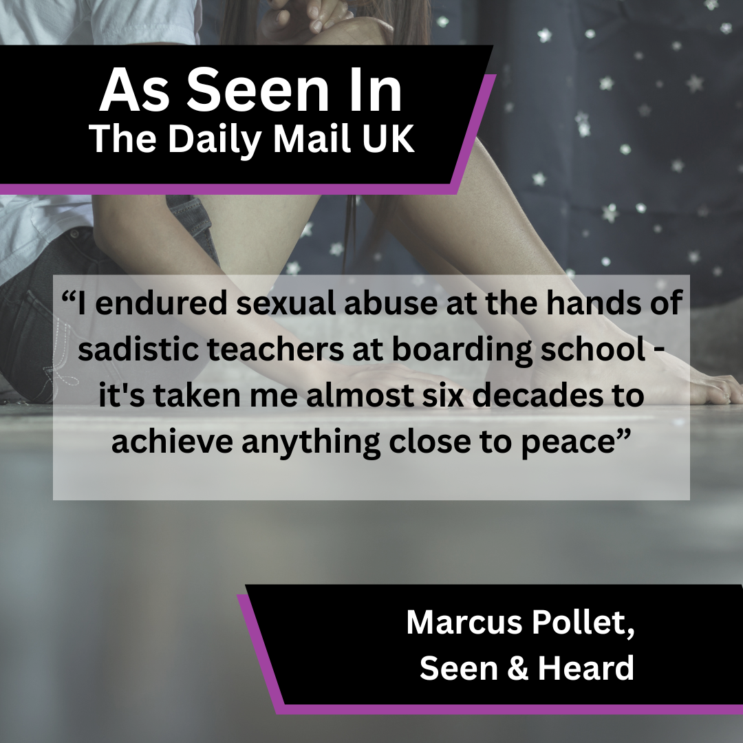 Marcus Pollet Shares Boarding School Abuse Story in The Daily Mail UK