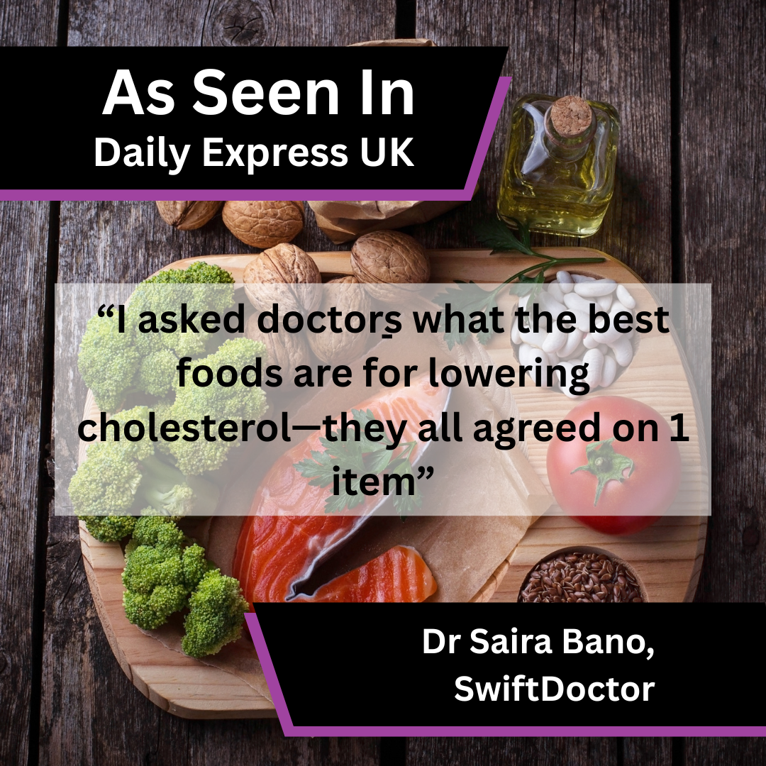 SwiftDoctor Shares Advice on Foods to Lower Cholesterol in Daily Express UK