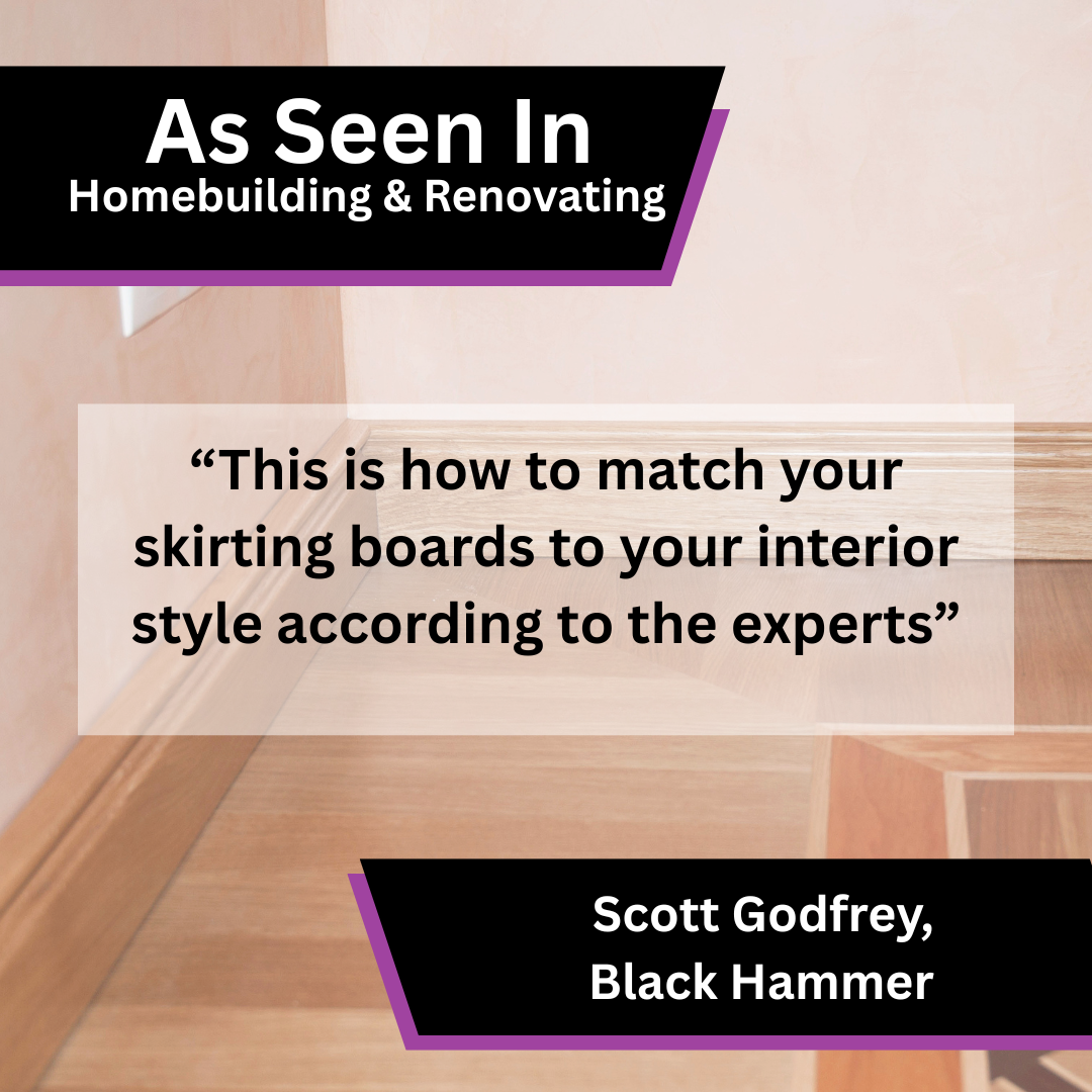 Scott Godfrey of Black Hammer on matching skirting boards in Homebuilding & Renovating