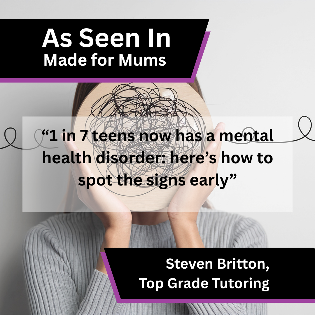 Steven Britton Shares Advice on Early Signs of Teen Mental Health Issues in Made for Mums