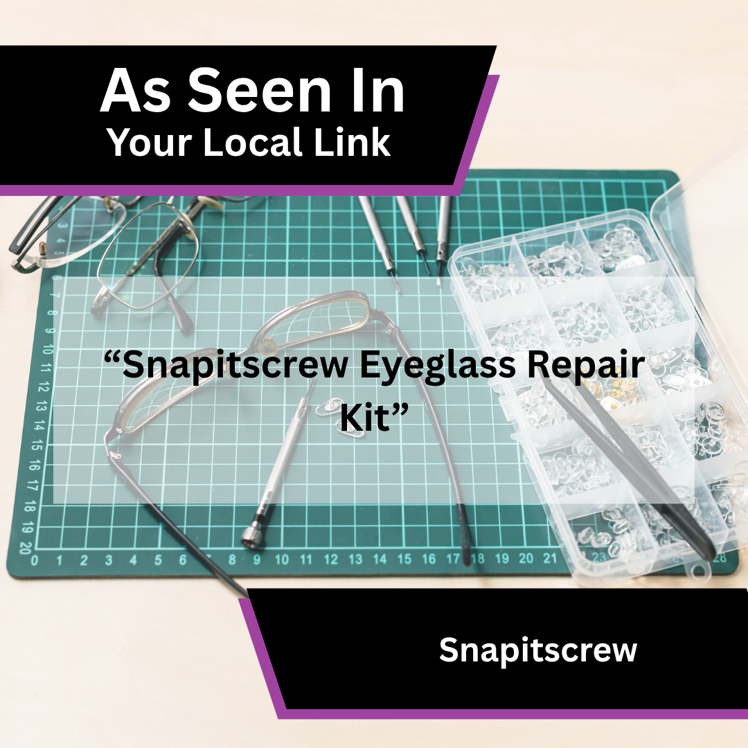 Snapitscrew Eyeglass Repair Kit in Your Local Link