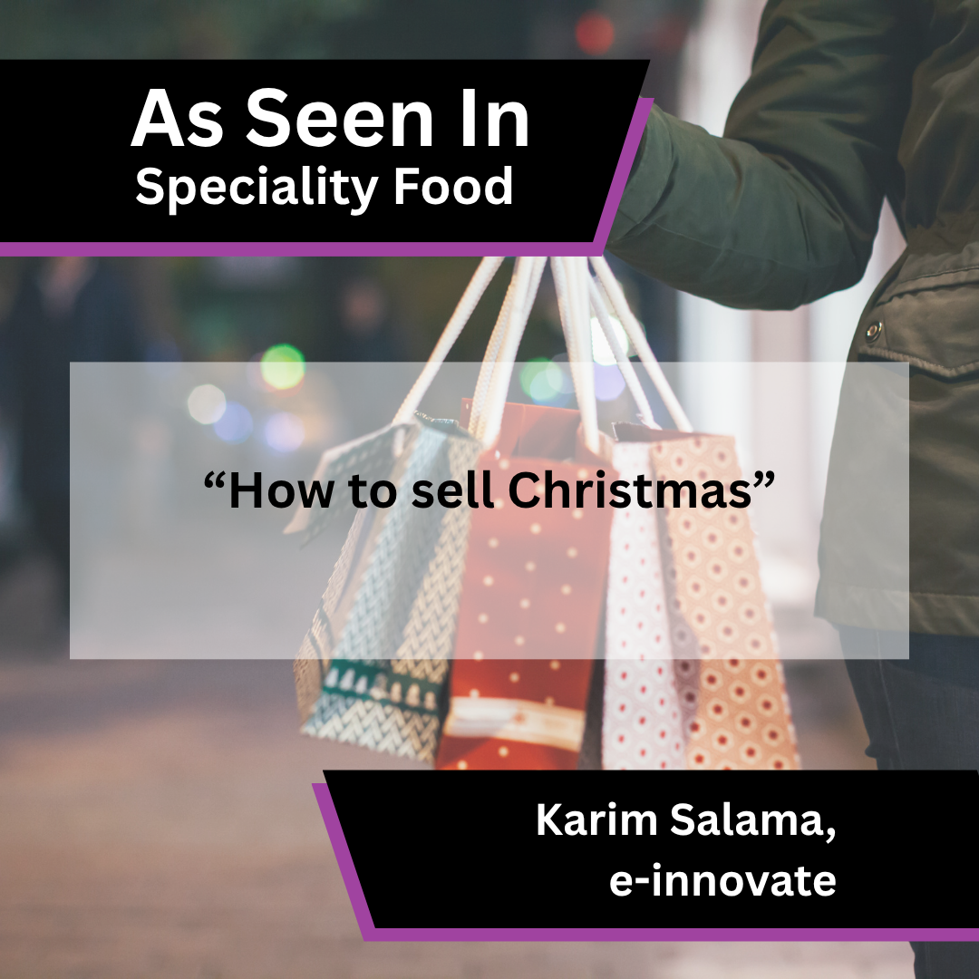 Karim Salama of e-innovate in Speciality Food