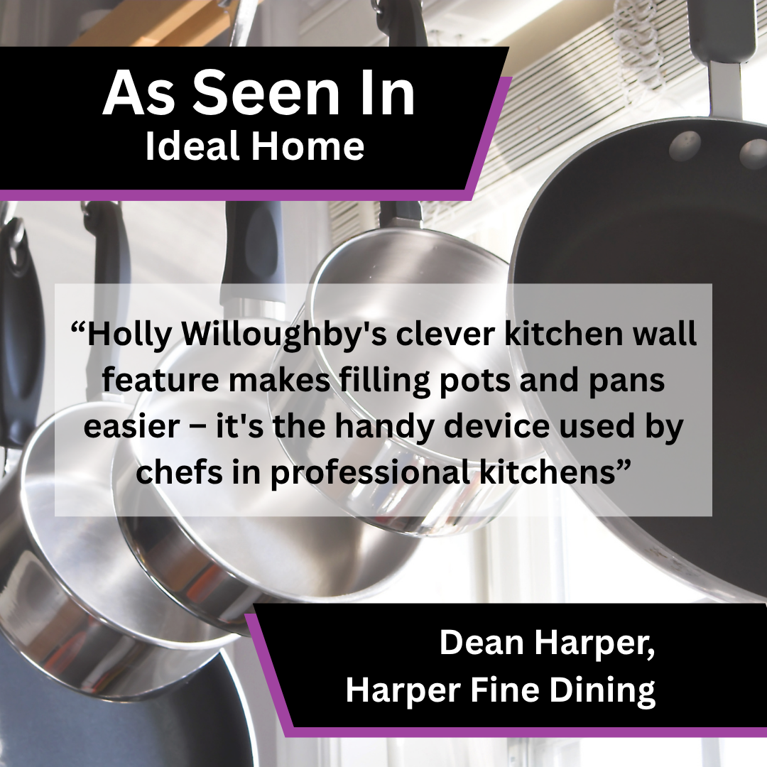 Dean Harper of Harper Fine Dining provided expert insight for Ideal Home on pot fillers and their use in professional kitchens. -Template 1.png