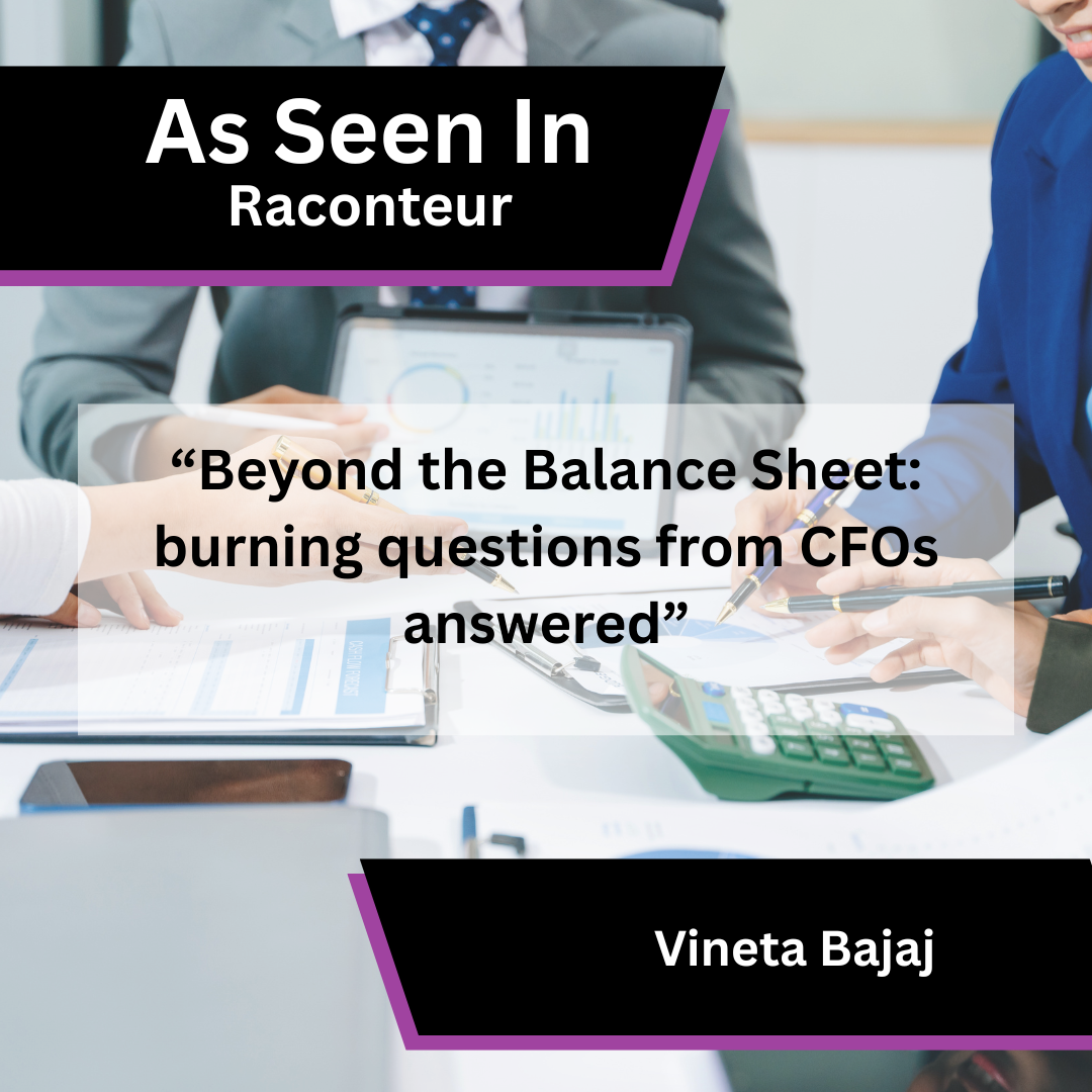 Vineta Bajaj in Raconteur on finance
