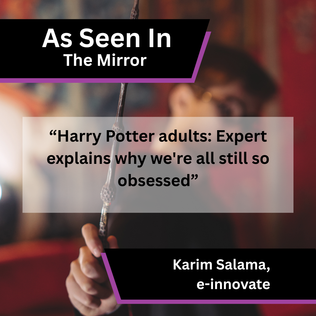 Karim Salama Shares Expert Insight on Harry Potter Adults in The Mirror