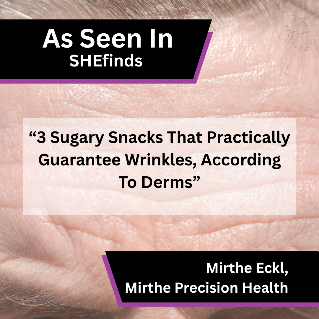 Mirthe Precision Health Shares Advice on Sugary Snacks and Wrinkles in SHEfinds
