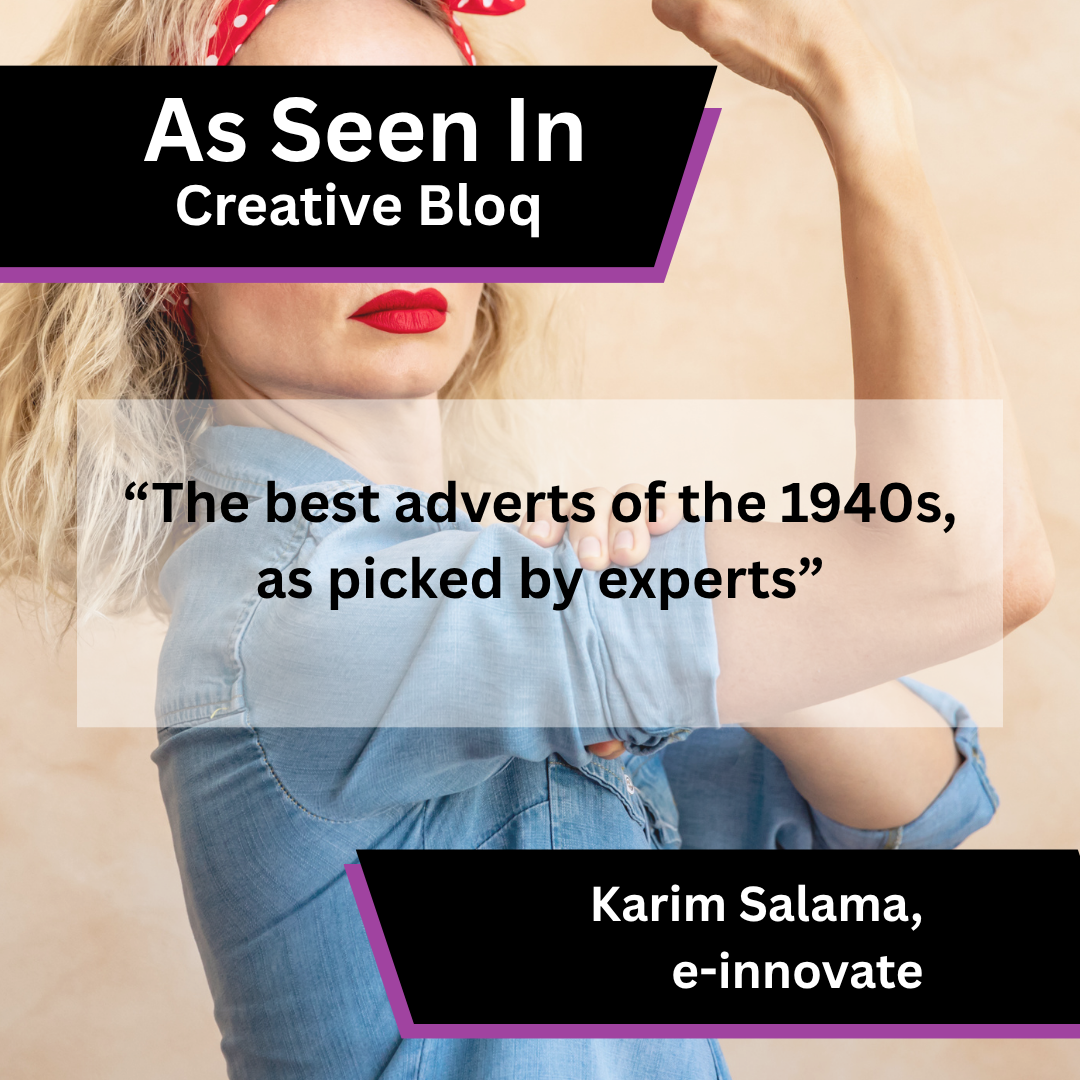 Karim Salama Shares Insight on 1940s Adverts in Creative Bloq