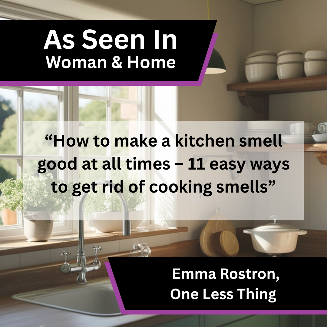 Dawnn Hilton-Lito of One Less Thing on making a kitchen smell good in Woman & Home