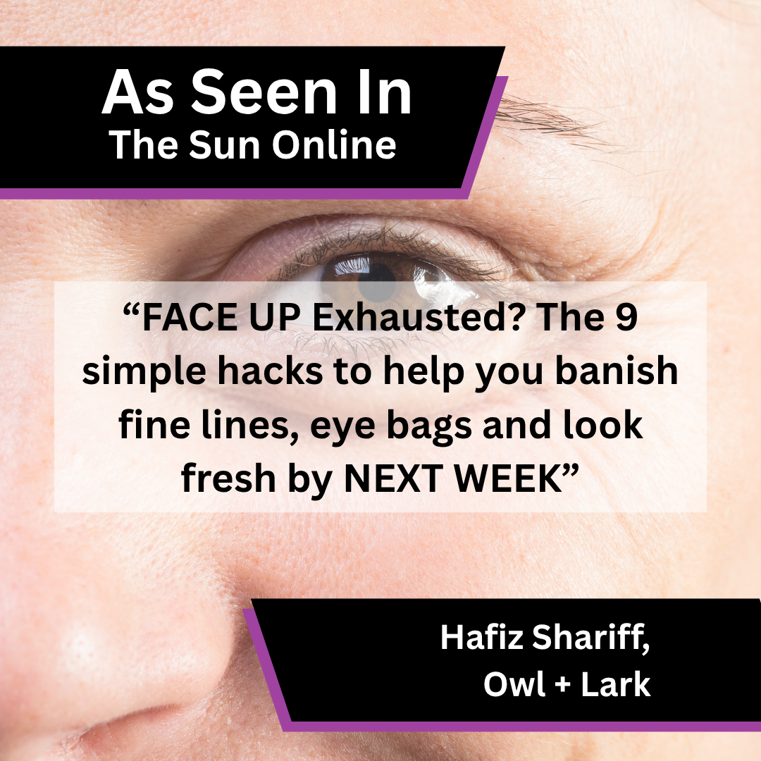 Owl + Lark Shares Sleep Advice for Fresher-Looking Skin in The Sun Online
