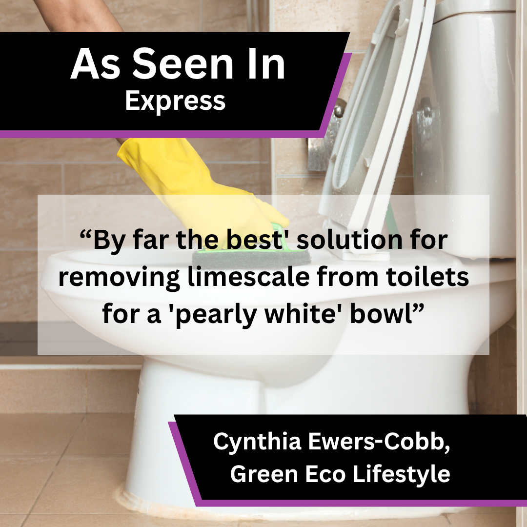 Cynthia Ewers-Cobb of Green Eco Lifestyle on toilet limescale removal in Express
