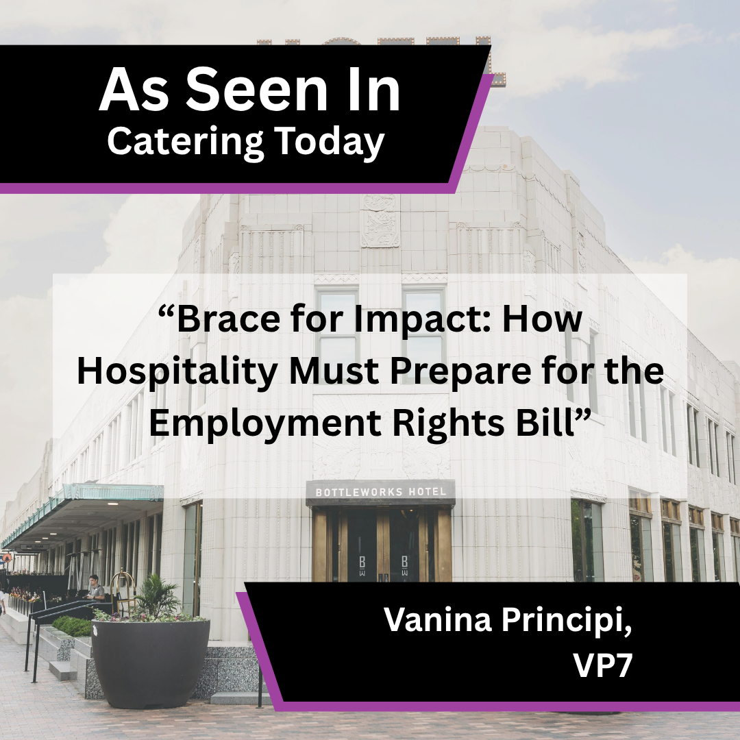Vanina Principi Shares Insight on the Employment Rights Bill in Catering Today