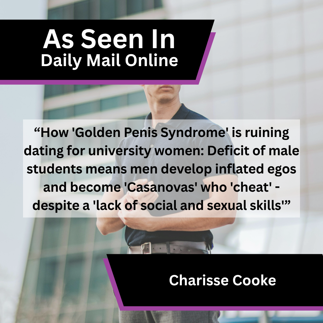 Charisse Cooke on golden penis syndrome in Mail Online