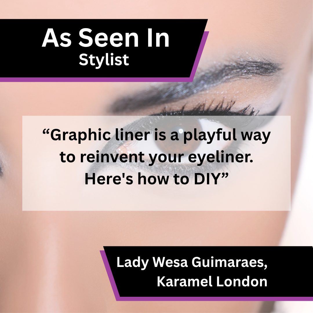 Karamel London in Stylist graphic liner coverage