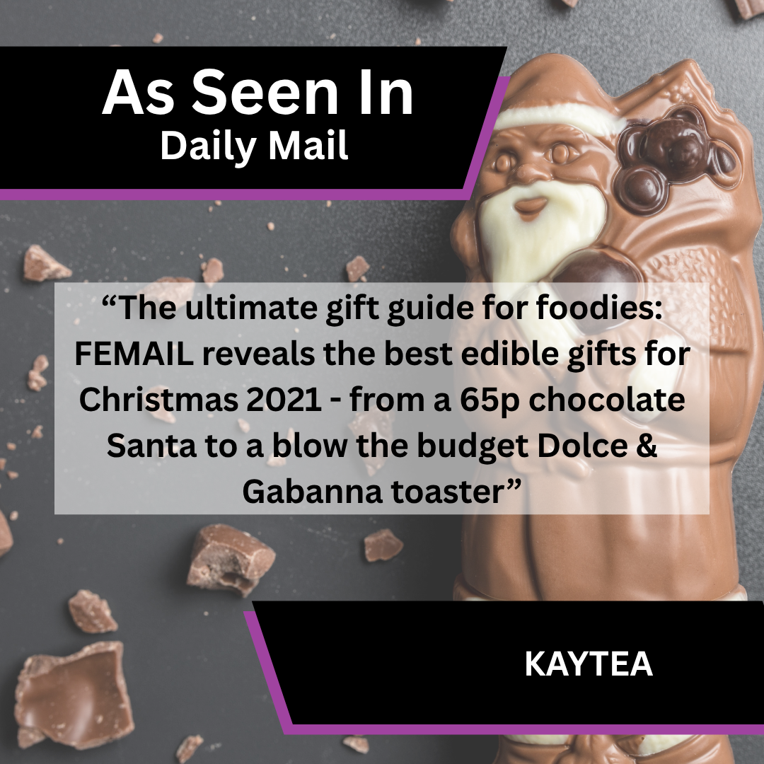 KAYTEA Included in Daily Mail's Foodie Gift Guide