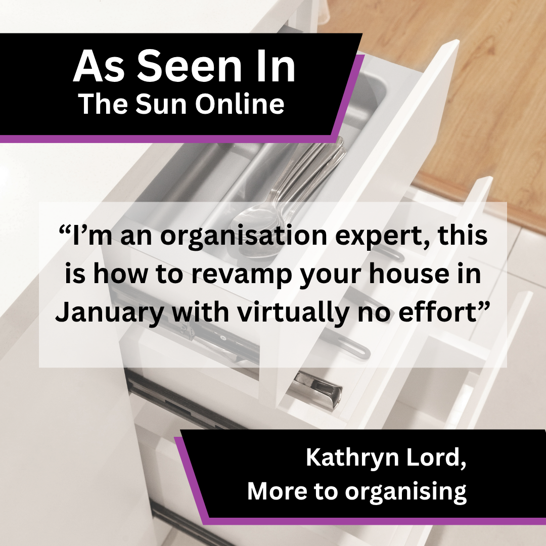 Kathryn Lord on Home Organisation | The Sun Online | Fair Public Relations