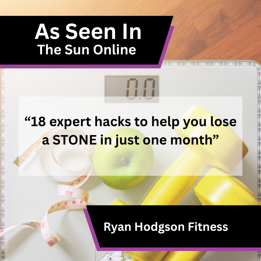 Ryan Hodgson Fitness Shares Advice on Losing a Stone in a Month in The Sun Online