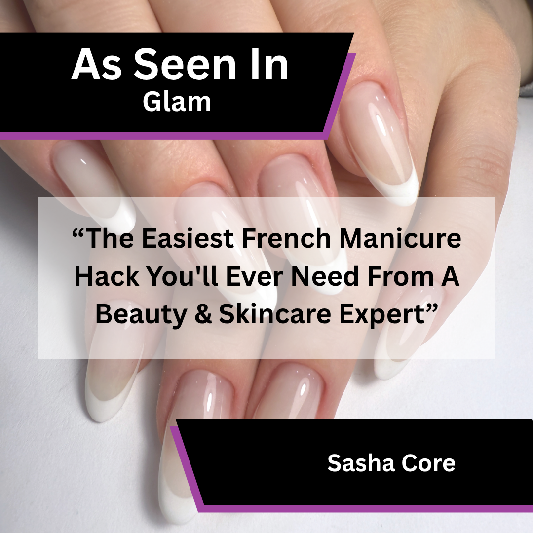 Sasha Core Shares Easy French Manicure Advice in Glam