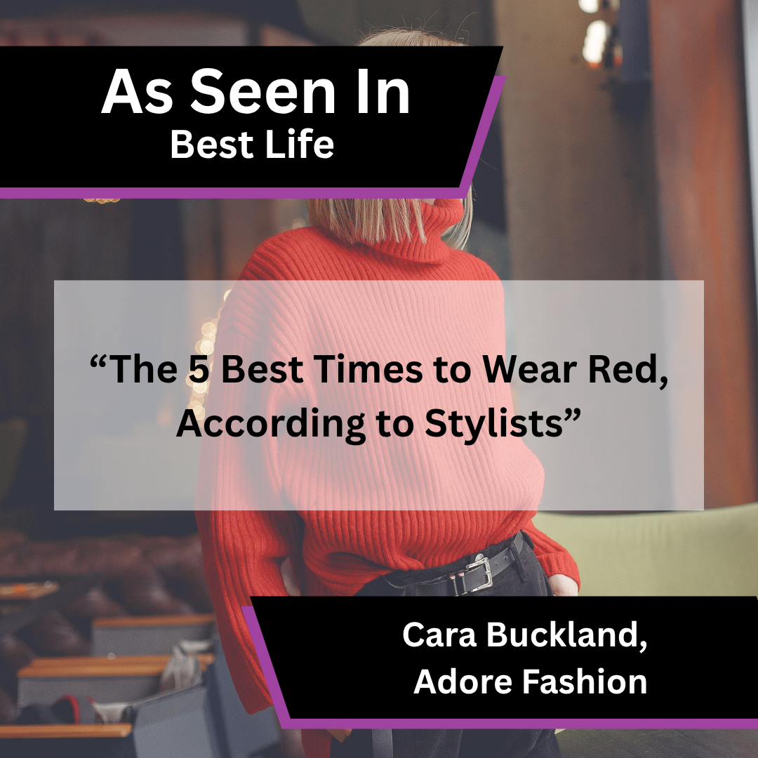 Cara Buckland Shares Advice on When to Wear Red in Best Life