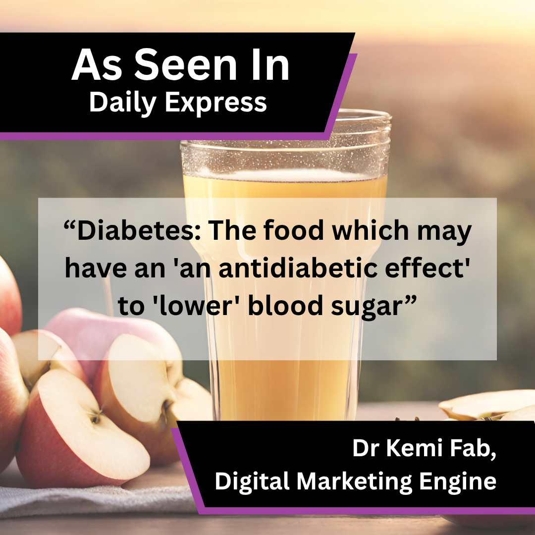 Dr Kemi Fab in Daily Express on diabetes remedies and blood sugar