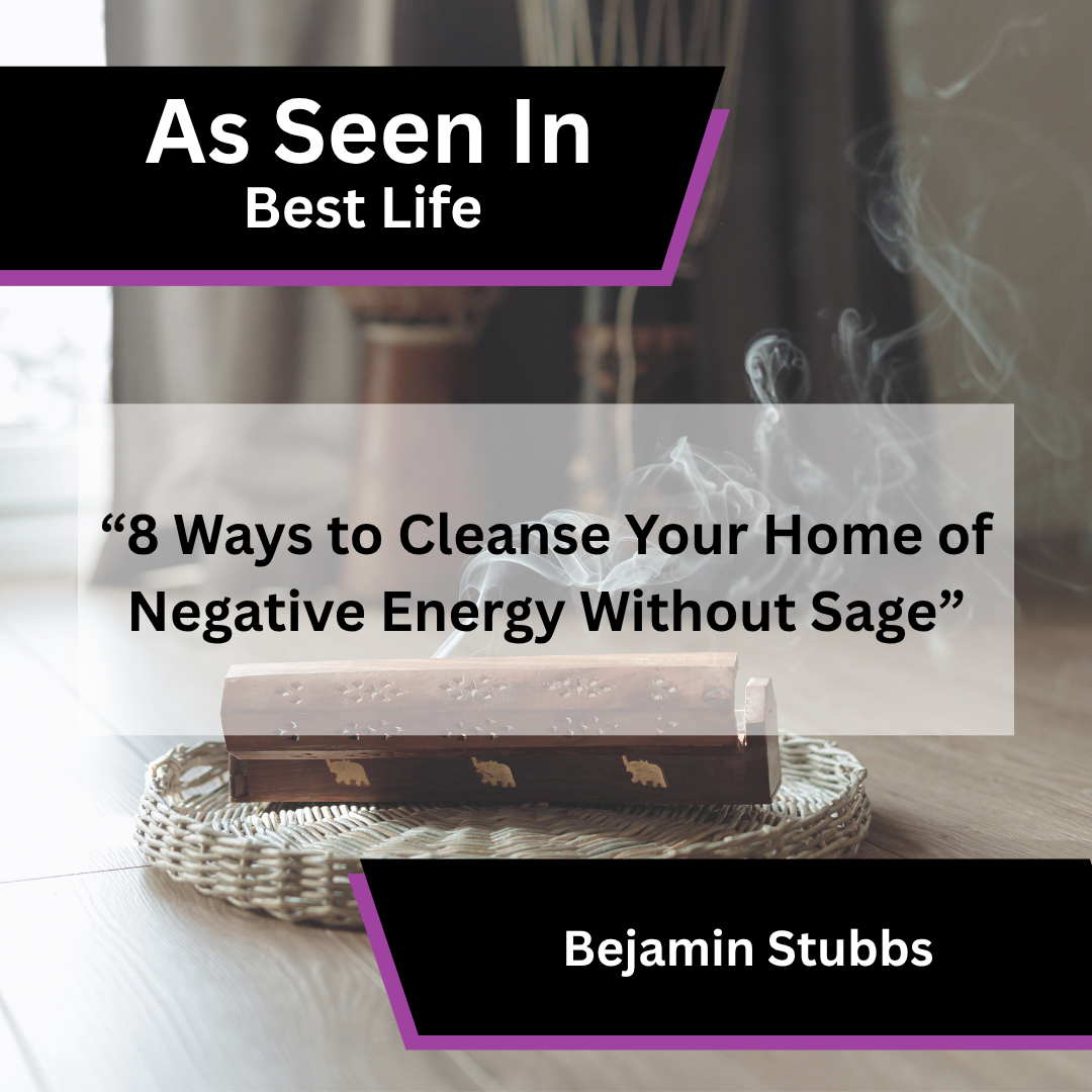 Bejamin Stubbs on cleansing negative energy in Best Life
