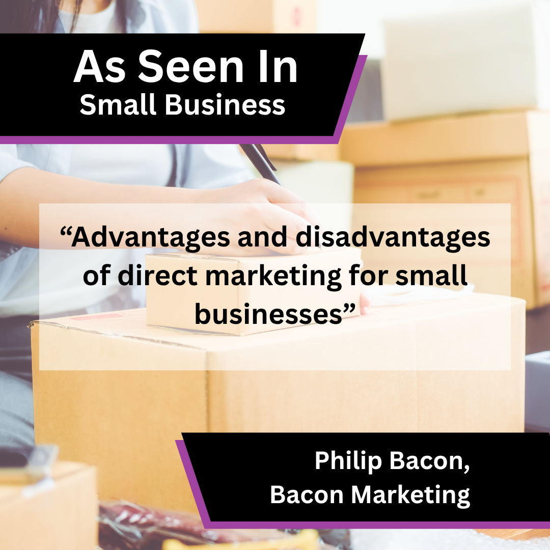 Bacon Marketing direct marketing advice in Small Business