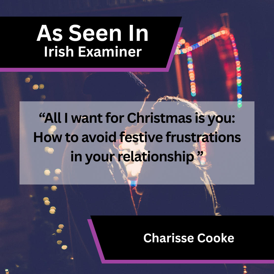 Charisse Cooke relationship advice in Irish Examiner
