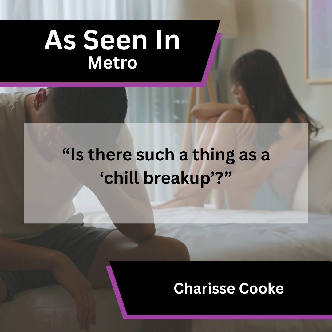 Charisse Cooke relationship advice in Metro