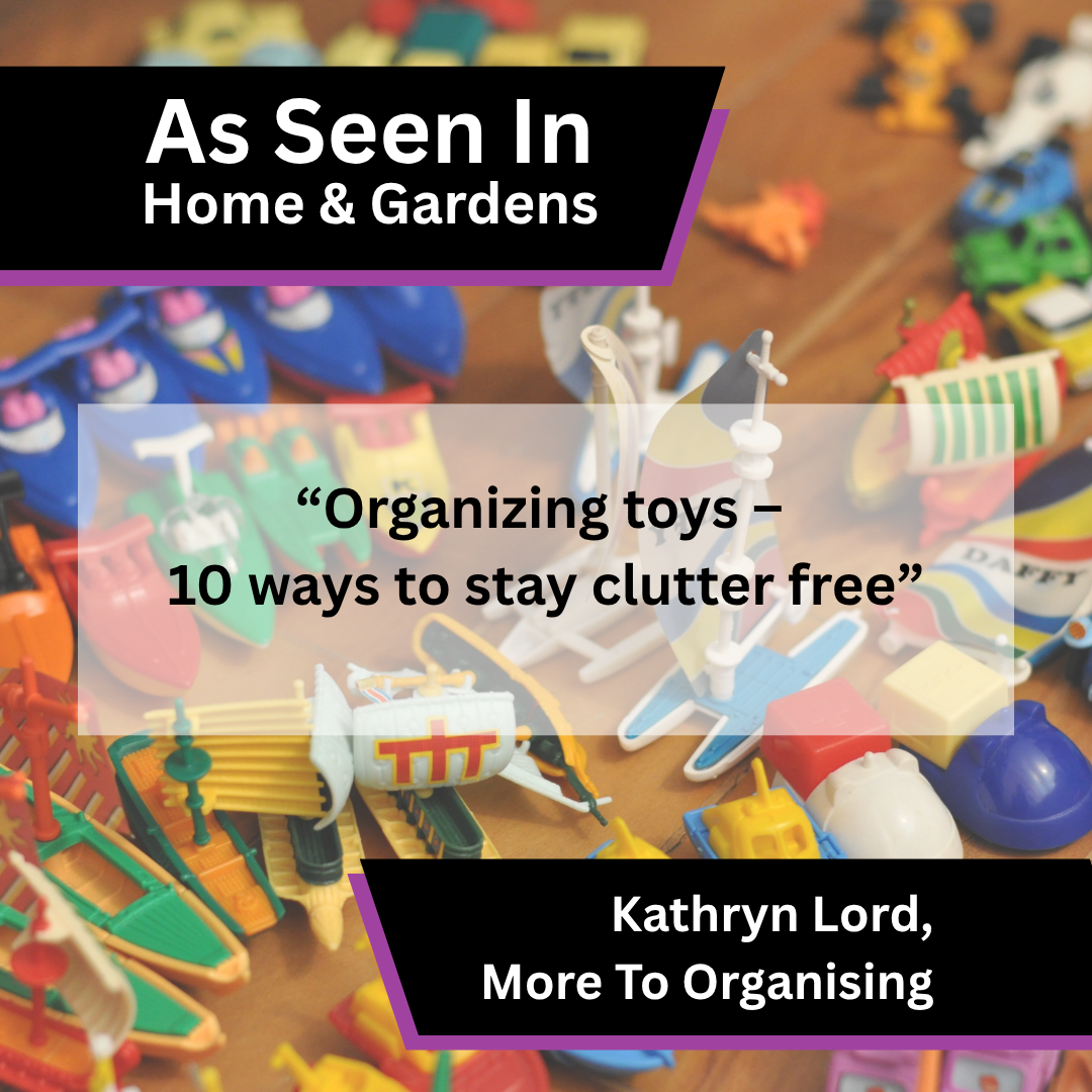 More To Organising toy organisation advice in Home & Gardens